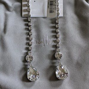 New Kenneth Jay Lane for NM  Crystal Teardrop